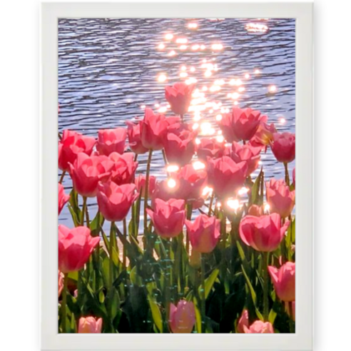 보석십자수 추천 순위 액자 세트 DIY 보석 큐빅 비즈 십자수 30×40 cm, 69.찬란한 튤립(…, 1개 아이템