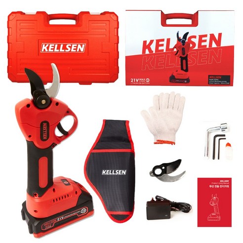 kellsen전지가위 추천 순위 KELLSEN 충전 전동 전지가위 30MM, 배터리1개풀세트 TOP 장단점 비교